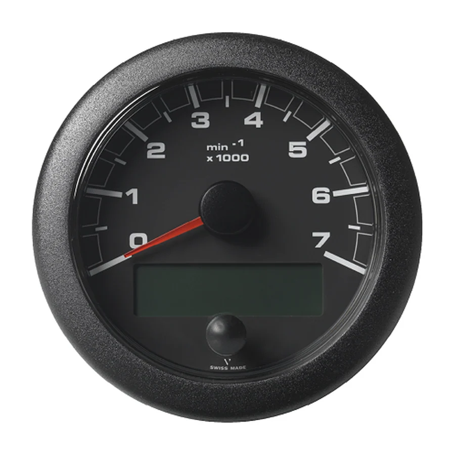 OL TACHO 7000RPM BLACK FACELIFT