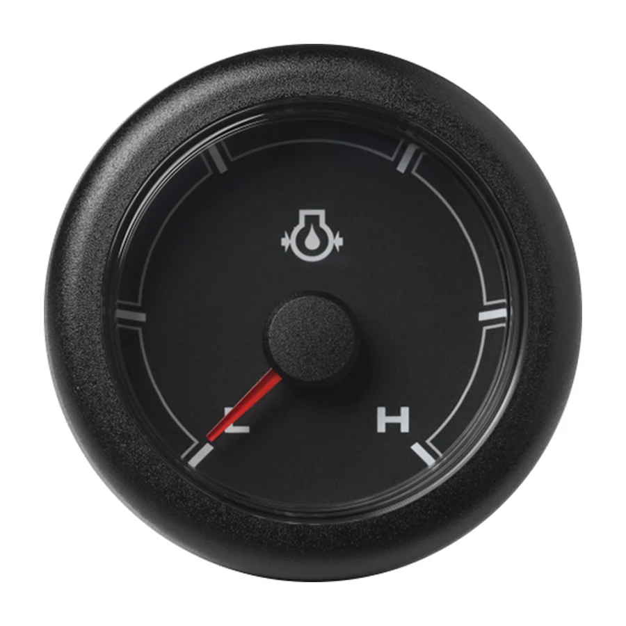 OL ENGINE OIL PRESSURE LOW / HIGH (150 PSI) BLACK FACELIFT