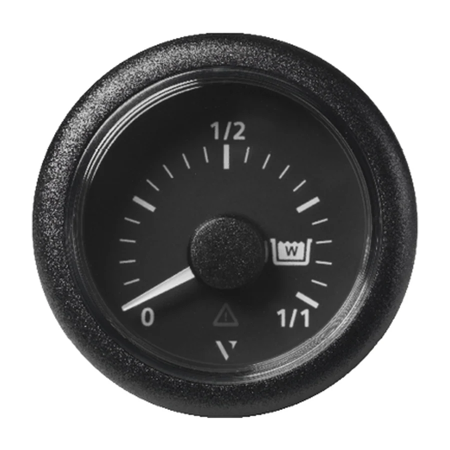 VL AFTERMARKET TANK LEVEL IND. - - SINGLE SCALE - 0 - 1/1 - 20 MA - DOUBLE LENS - ROUND BLACKBEZEL