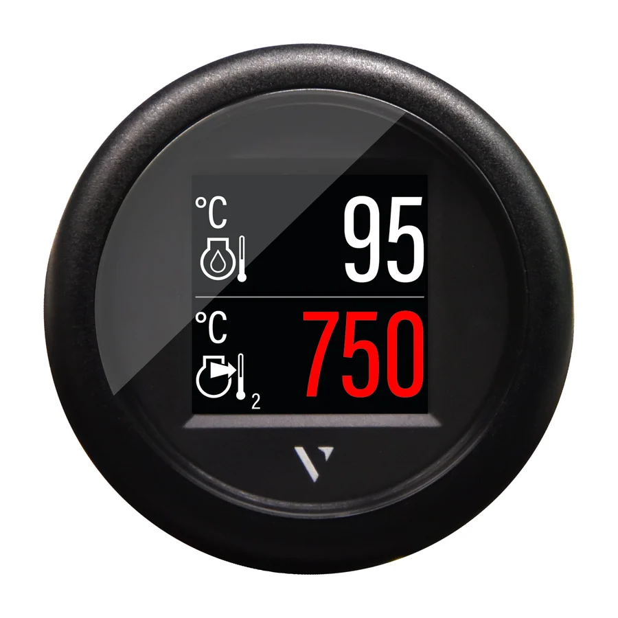 VLFlex 52 J1939 COLOR DISPLAY 1,4" SINGLE LENS TRIANGULAR BLACK BEZEL WIRING HARNESS